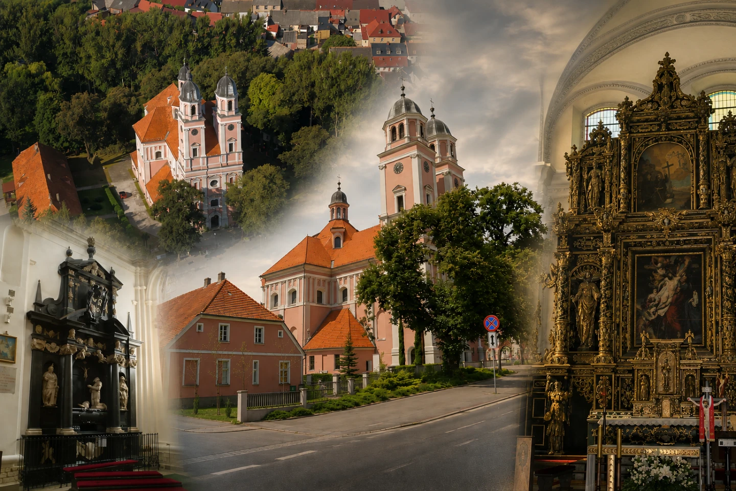 Barokowy kościół pobernardyński Najświętszej Maryi Panny Niepokalanie Poczętej w Sierakowie