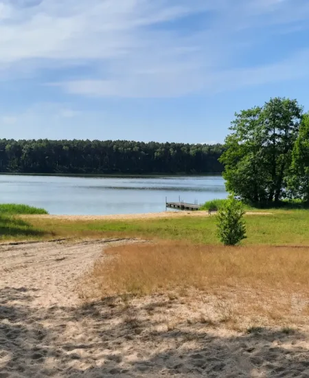 Puszcza Notecka - Jezioro w Białej